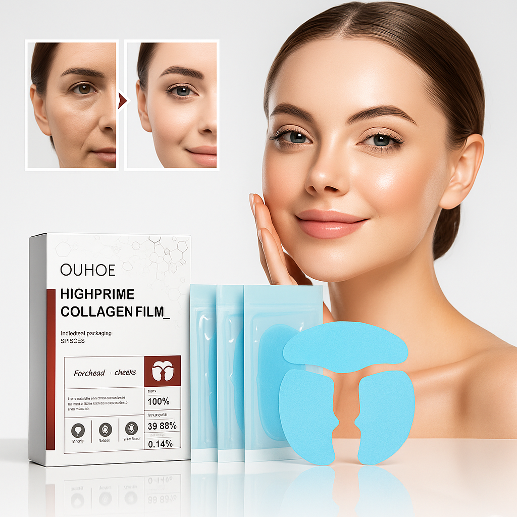 Mascarilla Colageno SkinPrime™ – Mascarilla de Colágeno Avanzado Antiarrugas (Pack x3)