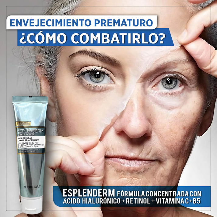 Crema Reafirmante Esplenderm Facial (reafirmante facial especializado) 30ML